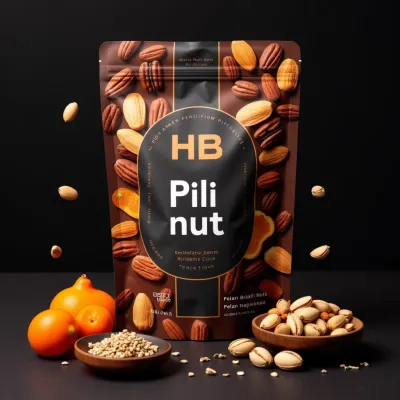 AI-Generated packaging for Food pouch in the Apparel industry