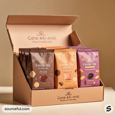 AI-Generated packaging for Shelf display box