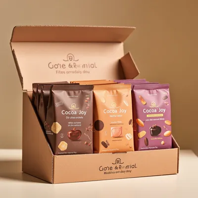 AI-Generated packaging for Shelf display box