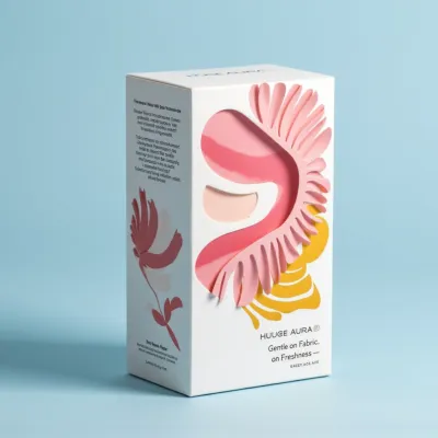AI-Generated Carton box packaging for Beauty and Personal Care