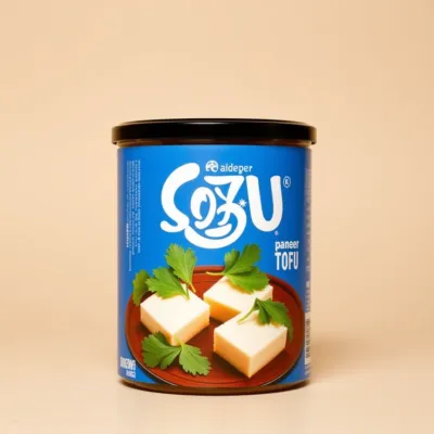 AI-Generated packaging for Food glass jar