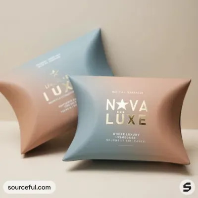 AI-Generated packaging for Pillow box