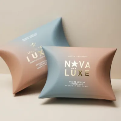 AI-Generated packaging for Pillow box