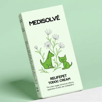 AI-Generated white carton box packaging