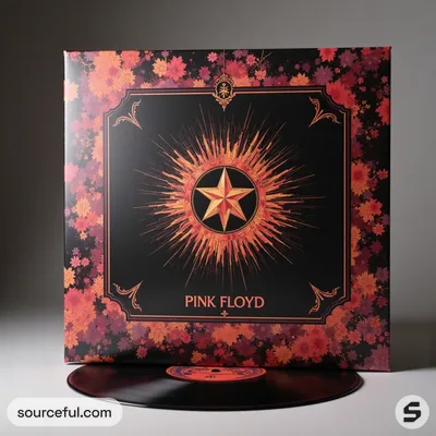 AI-Generated packaging for Vinyl album cover