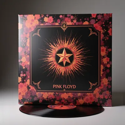 AI-Generated packaging for Vinyl album cover