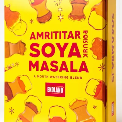 AI-Generated packaging for Advent calendar in the Grocery and Pantry Staples industry