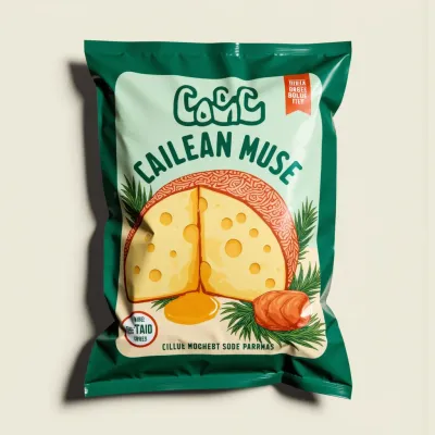 AI-Generated packaging for Plastic mailing bag