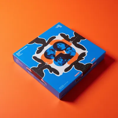 AI-Generated packaging for Vinyl album cover