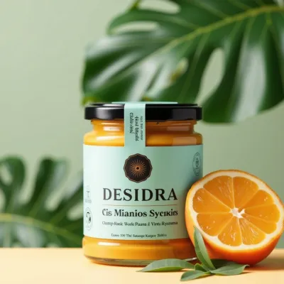 AI-Generated packaging for Food glass jar
