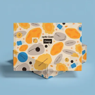 AI-Generated packaging for Mailer box