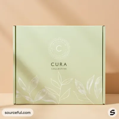 AI-Generated packaging for Mailer box in the Health and Wellness industry