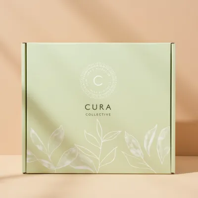 AI-Generated modern mailer box packaging