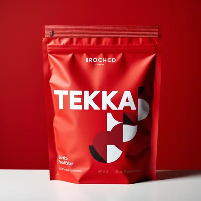 AI-Generated packaging for Food pouch