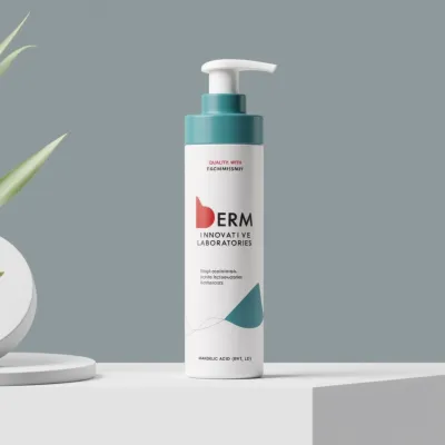 AI-Generated packaging for Pump bottle