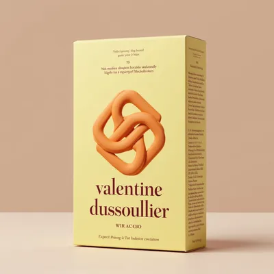 AI-Generated black carton box packaging