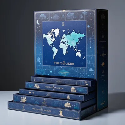 AI-Generated packaging for Advent calendar