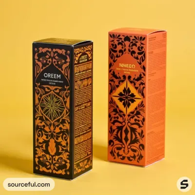 AI-Generated Carton box packaging for Beauty and Personal Care