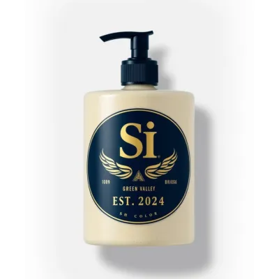 AI-Generated packaging for Pump bottle