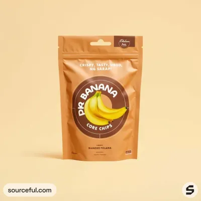 AI-Generated packaging for Food pouch