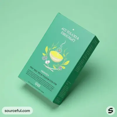 AI-Generated packaging for Carton box in the Beverages industry