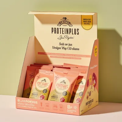 AI-Generated packaging for Shelf display box