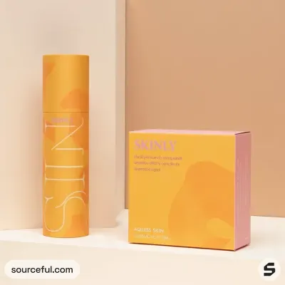 AI-Generated Carton box packaging for Beauty and Personal Care