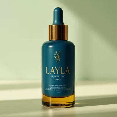 AI-Generated packaging for Dropper bottle