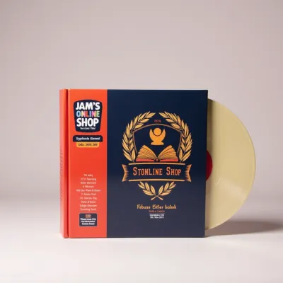 AI-Generated packaging for Vinyl album cover