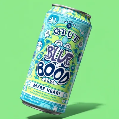 AI-Generated packaging for Drinks can