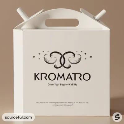 AI-Generated packaging for Pump bottle in the Beauty and Personal Care industry