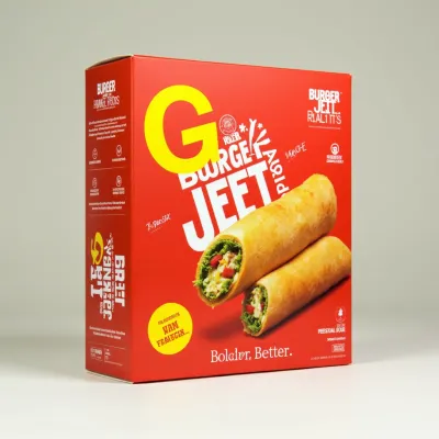 AI-Generated bold carton box packaging