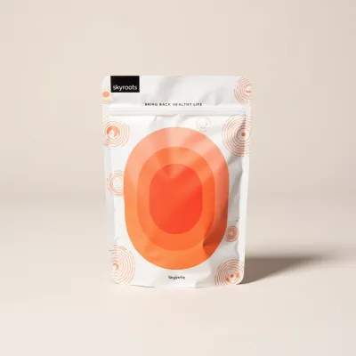 AI-Generated Food pouch packaging for Food and Snacks