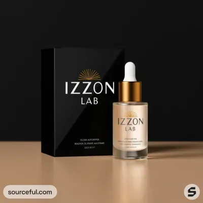 AI-Generated packaging for Dropper bottle in the Beauty and Personal Care industry