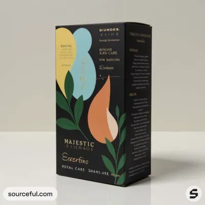 AI-Generated Carton box packaging for Beauty and Personal Care