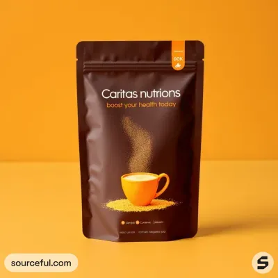 AI-Generated packaging for Food pouch in the Food and Snacks industry