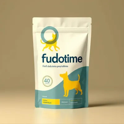 AI-Generated packaging for Food pouch in the Pet Food and Supplies industry