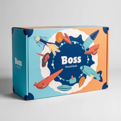 AI-Generated packaging for Mailer box