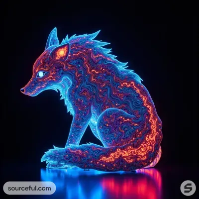 AI-Generated packaging for Vinyl album cover