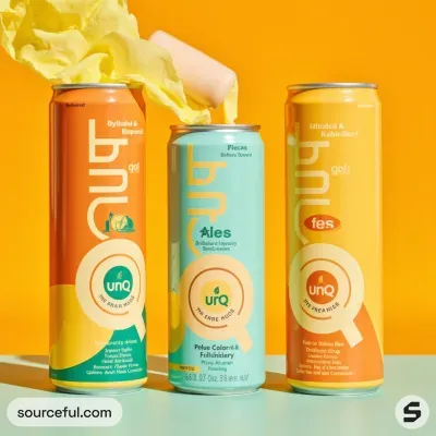AI-Generated packaging for Drinks can in the Beverages industry