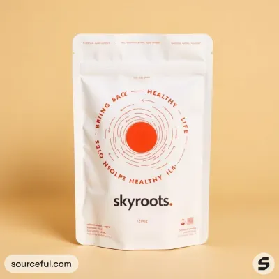 AI-Generated packaging for Food pouch in the Food and Snacks industry
