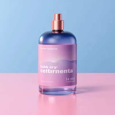 AI-Generated packaging for Perfume bottle