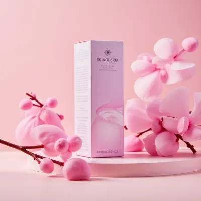 AI-Generated packaging for Carton box in the Beauty and Personal Care industry
