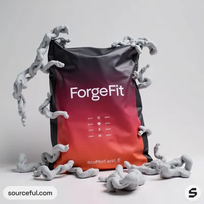 AI-Generated packaging for Plastic mailing bag