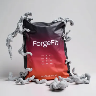 AI-Generated packaging for Plastic mailing bag