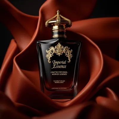 AI-Generated packaging for Perfume bottle