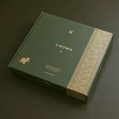 AI-Generated packaging for Mailer box