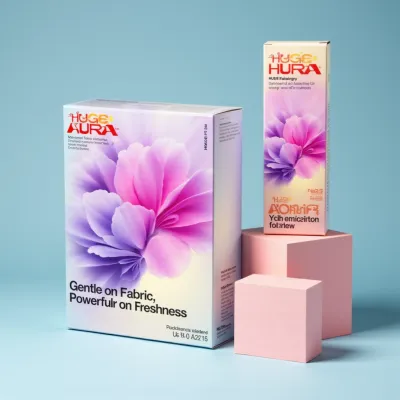 AI-Generated Carton box packaging for Beauty and Personal Care