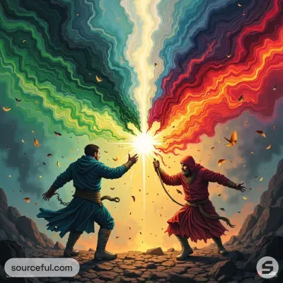 AI-Generated packaging for Vinyl album cover