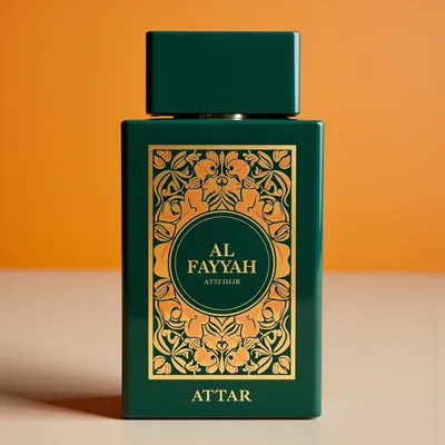 AI-Generated packaging for Perfume bottle